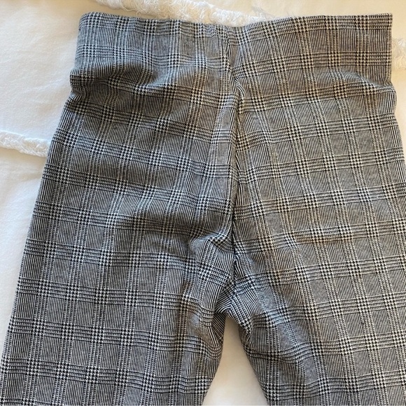 Zara Basic Black White Houndstooth Leggings Size Small - Picture 9 of 11